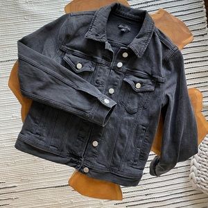 J.Crew MERCANTILE black jean jacket